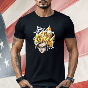 Son Goku Dragon Ball big face graphic Shirt