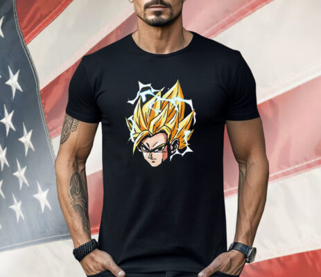 Son Goku Dragon Ball big face graphic Shirt