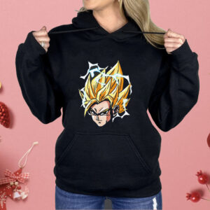 Son Goku Dragon Ball big face graphic Shirt