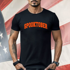 Spooktober Text Shirt