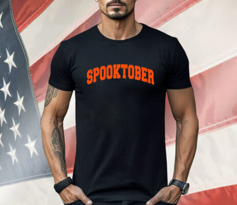 Spooktober Text Shirt