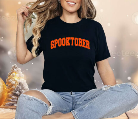 Spooktober Text Shirt