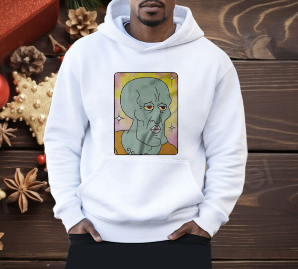 Squidward Tentacles Encyclopedia SpongeBobia face Shirt