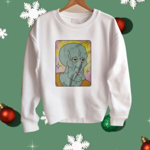 Squidward Tentacles Encyclopedia SpongeBobia face Shirt