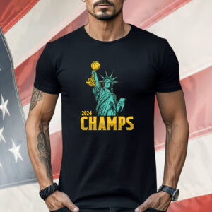 Statue Of Liberty New York Liberty 2024 WNBA Champs Shirt