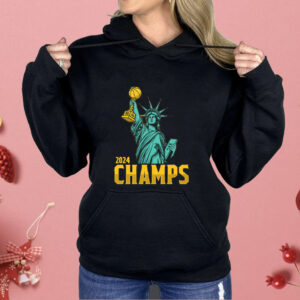 Statue Of Liberty New York Liberty 2024 WNBA Champs Shirt