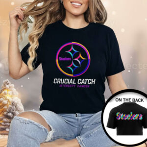 Steelers Crucial Catch Intercept Cancer Shirt