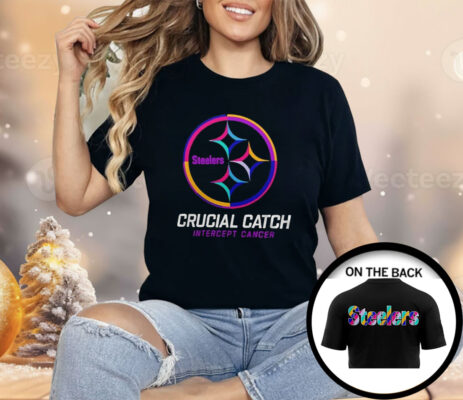 Steelers Crucial Catch Intercept Cancer Shirt 