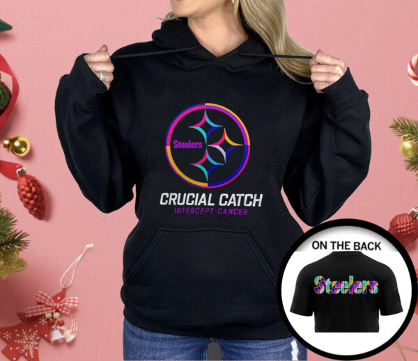 Steelers Crucial Catch Intercept Cancer Shirt