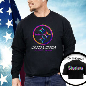 Steelers Crucial Catch Intercept Cancer Shirt