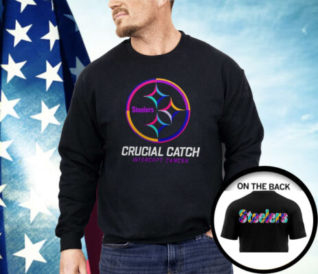 Steelers Crucial Catch Intercept Cancer Shirt 