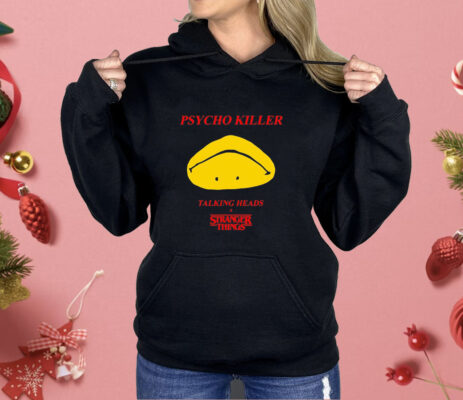 Stranger Things X Talking Heads Psycho Killer Shirt