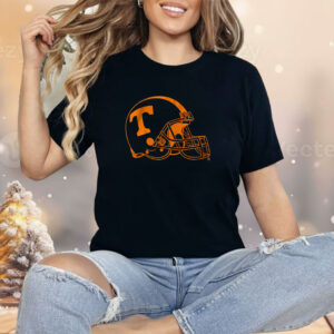 Tennessee Football Dark Mode Helmet Shirt