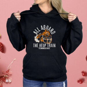 Tennessee Vols Football All Aboard the Heup Train Shirt