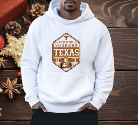 Texas Longhorns Hook’d The Sooners 34-3 Shirt