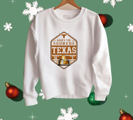 Texas Longhorns Hook’d The Sooners 34-3 Shirt