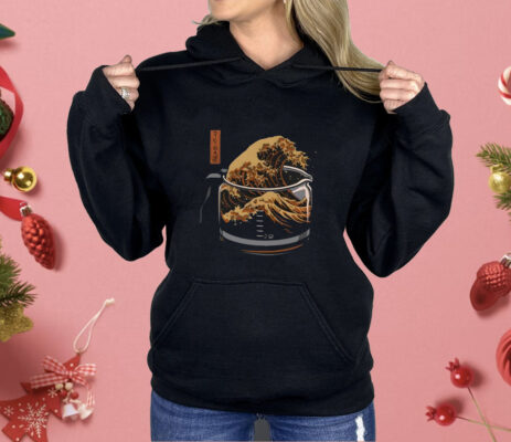 The Great Wave of Coffee Shirt