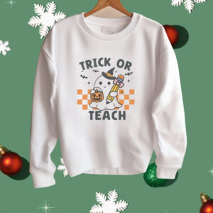 Trick Or Teach Teacher Halloween Shirt