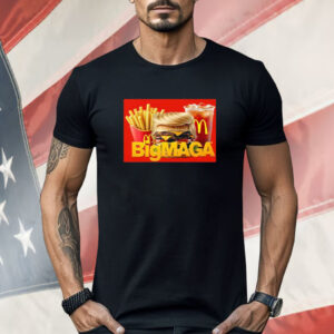 Trump McDonald’s Big Maga Shirt