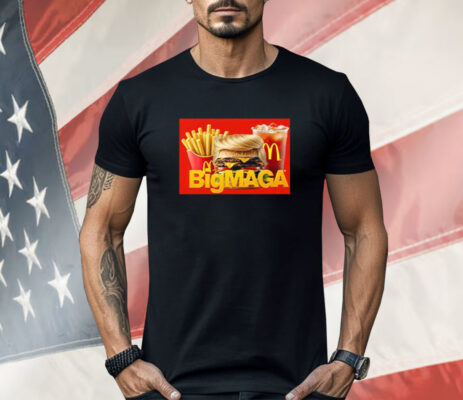 Trump McDonald’s Big Maga Shirt