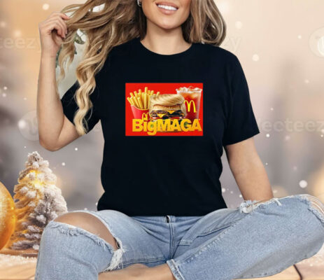 Trump McDonald’s Big Maga Shirt