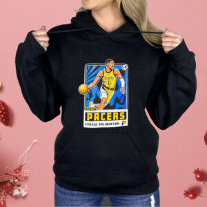 Tyrese Haliburton Indiana Pacers player card vintage Shirt