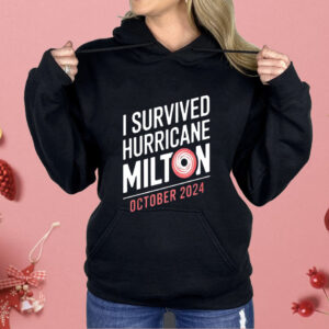 United State I survived hurricane milton october 2024 Shirt