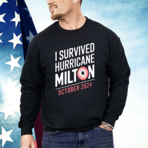 United State I survived hurricane milton october 2024 Shirt