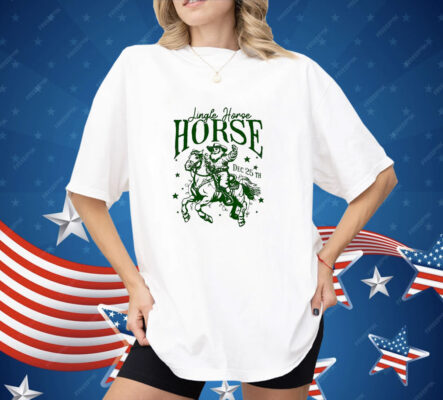 Western jingle horse rodeo howdy Santa Christmas Shirt