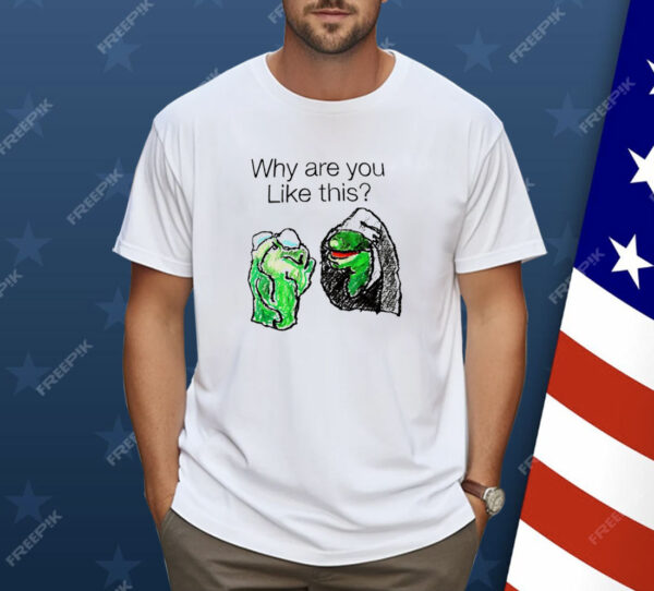 Why are you like this art Shirt