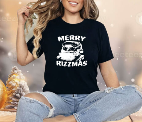 Blake Grupe Wearing Merry Rizzmas Shirt