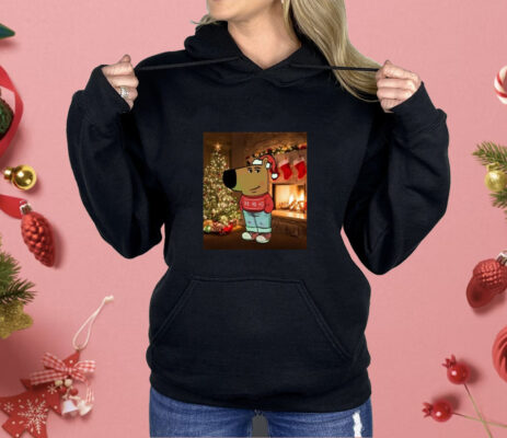 Chill Guy Dog Christmas Shirt