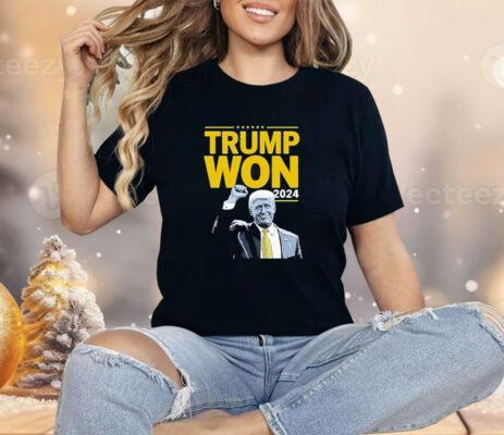 Congratulations Trump President Trump Won 2024 Shirt