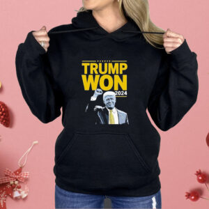 Congratulations Trump President Trump Won 2024 Shirt