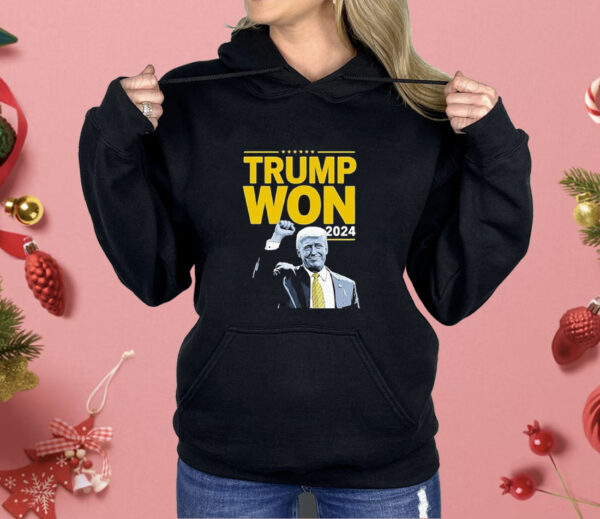 Congratulations Trump President Trump Won 2024 Shirt