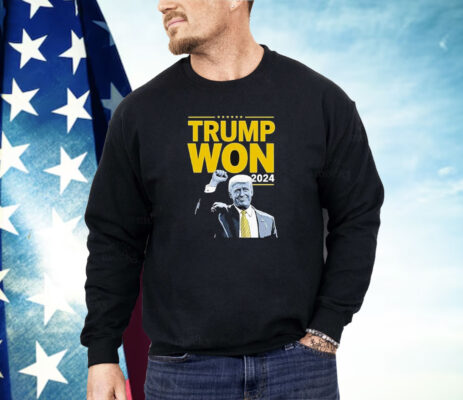 Congratulations Trump President Trump Won 2024 Shirt