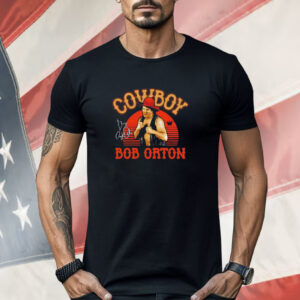 Cowboy Bob Orton Jr signature retro Shirt