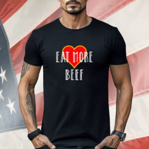 Dr Shawn Baker wearing eat more beef Shirt