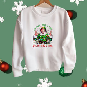 Elf I’m fine this is fine everything’s fine Christmas Shirt