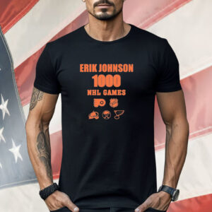 Erik Johnson 1000 NHL games Shirt