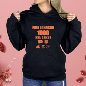 Erik Johnson 1000 NHL games Shirt