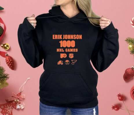 Erik Johnson 1000 NHL games Shirt