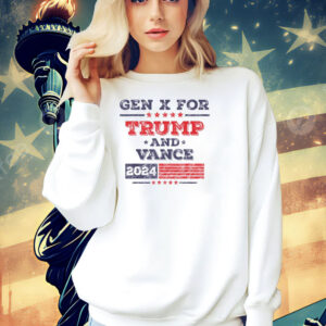 Gen X For Trump and Vance 2024 T-Shirt