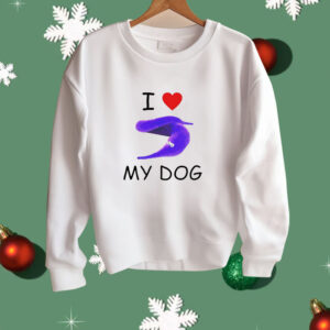 I love my dog silly worm Shirt