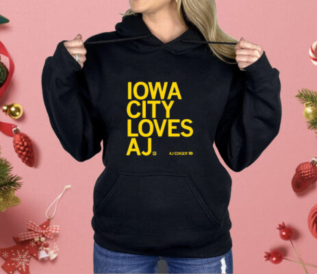 Iowa City Loves AJ Ediger Shirt