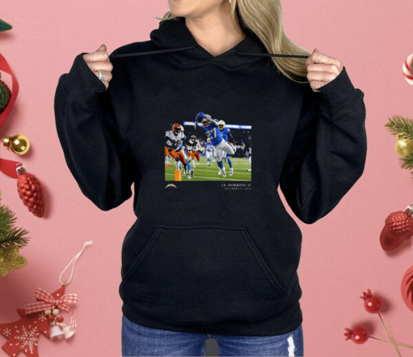 Jk Dobbins Los Angeles Chargers Nfl Flash Features Week 11 Shirt