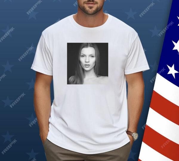 Kate Moss portrait 1992 vintage Shirt