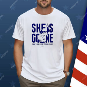 Los Angeles Dodgers Freddie Freeman she is gone game 1 walk-off grand slam Shirt