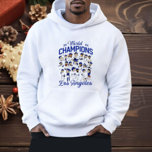 Los Angeles Dodgers world champions cartoon graphic 2024 Shirt