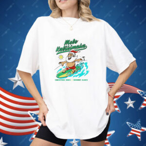 Mele Kalikimaka Christmas vibes summer slides Shirt